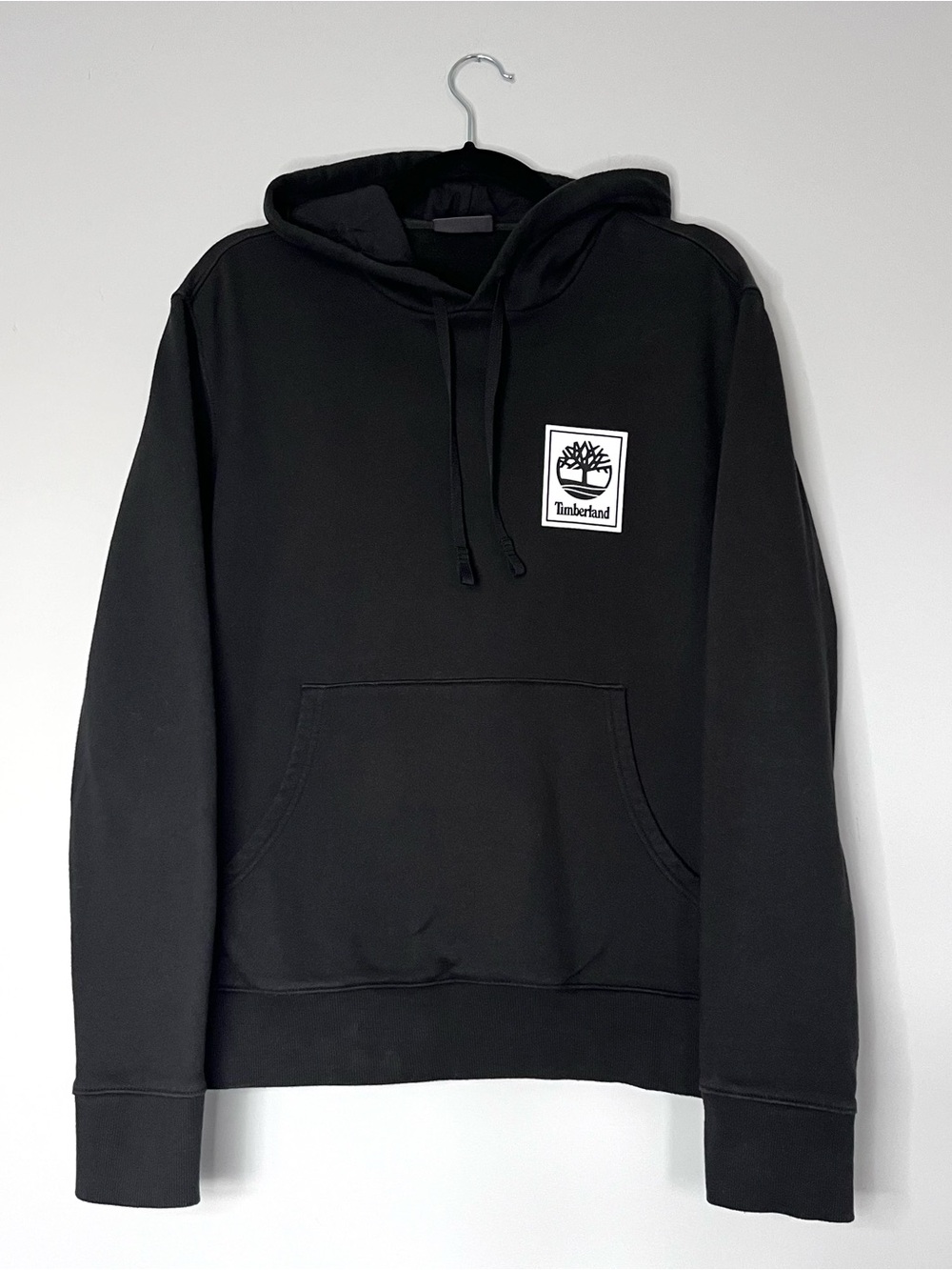 Mens Black Timberland Hoodie Size S Layering